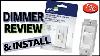 Leviton Light Dimmer Switch Review And Install