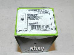 Leviton RDGSW-4CW Digital Switch, 4 Button, LumaCAN, J4 NEW NIB