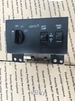 Lincoln Continental Light Control Switch Park Headlights LCM Auto Lamp Panel Dim