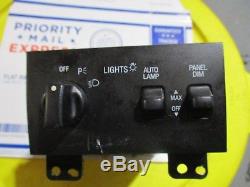 Lincoln Continental Light Control Switch Park Headlights LCM Auto Lamp Panel Dim