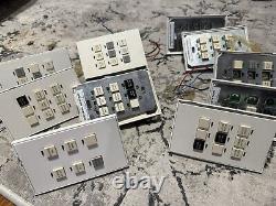 LiteTouch / Savant 9 2 1 6 Button Keypad Dimmer All TESTED AND WORKING Switches