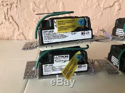 Lot (5) New Lutron Homeworks HWD-8ANS-LA Light Switch 8 Amp