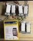 Lot Of 4 Leviton Smart Switches, 1 Dimmer, 2 Companion Switches