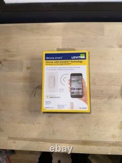 Lot Of 4 Leviton Smart Switches, 1 Dimmer, 2 Companion Switches