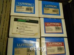 Lot Of 7 Lutron Dimmers Etc. New In Box Or Original Packaging 1 Lightolier
