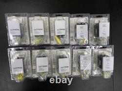 Lot of 10 Lutron Skylark SFSQ-FH-WH 3-Speed Fan Control White