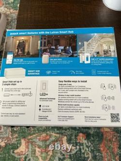 Lot of 2 -LUTRON DIVA Caseta Smart Dimmer Switch Starter Kit DVRF-BDG-1D NIB