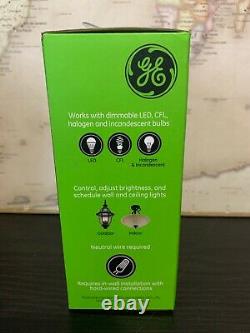 Lot of 4 GE 14294 Z-Wave Plus In-Wall Smart Dimmer Rocker Light Switch ZW3005