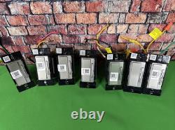 Lot of 7 used Legrand Radiant WWRL50 Smart Dimmer Silver/Gray