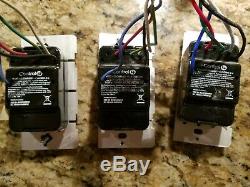 Lot of Control 4 Wireless Lighting Dimmers and Switches