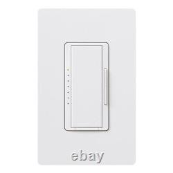 Lutron 120V RRD-10ND-WH RadioRA 2 Maestro Neutral LED Dimmer 1000W Max