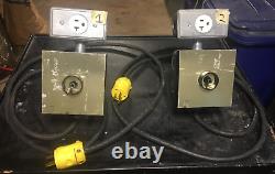 Lutron 1500 Watt Rotary Dimmer Switch withoff position, 20 Amp outlet, cord, boxes