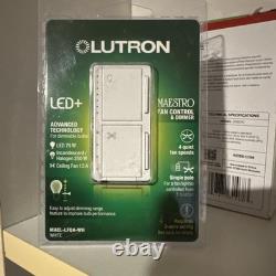 Lutron 9 pieces Maestro Fan Control & Light Dimmer LED Single
