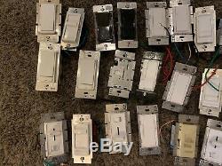 Lutron And Leviton Switch Light Dimmer Lot 23