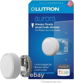Lutron Aurora Smart Bulb Dimmer Switch for Philips Hue Smart Bulbs