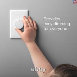 Lutron Aurora Smart Bulb Dimmer Switch for Philips Hue Smart Bulbs