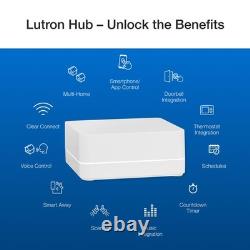 Lutron Caseta 3 Way Smart Dimmer Light Switch Kit, Includes 1 Pack, White