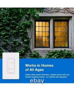 Lutron Caseta Deluxe Smart Dimmer Starter Kit 2 Smart Dimmers, Hub & MoreFull