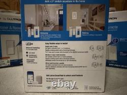 Lutron Caseta Diva Smart Dimmer & Remote Light Switch-Bundle of 3