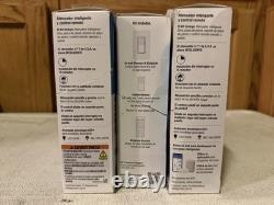 Lutron Caseta Diva Smart Dimmer & Remote Light Switch-Bundle of 3