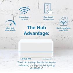Lutron Caseta Original Smart Lighting Dimmer Switch/PD-6WCL-WH-R- White (4 pack)