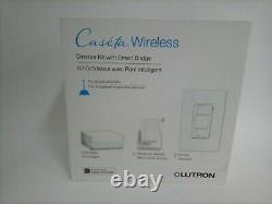 Lutron Caseta P-BDG-PKG2W Wireless Smart Light Dimmer Switch Starter Kit 2 Count