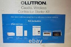 Lutron Caseta Smart Bridge Pro Kit With In-wall Dimmer and Pico Remote New