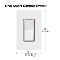 Lutron Caseta Smart Dimmer Switch 3-Way Application Kit for 150W LED Lighting