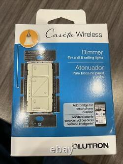 Lutron Caseta Smart Dimmer Switch In Light Almond Lot Of 6, New In Box