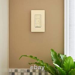 Lutron Caséta Smart Dimmer Switch for ELV+ Bulbs, 250W LED, PD-5NE-WH, White