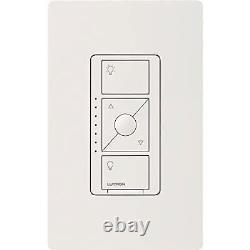 Lutron Caséta Smart Dimmer Switch for ELV+ Bulbs, 250W LED, PD-5NE-WH, White