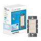 Lutron Caseta Smart Dimmer Switch For Elv+ Bulbs, 250w, Pd-5ne-la, Light Almond