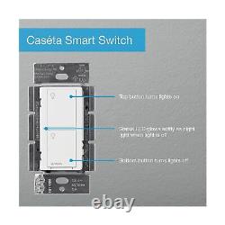 Lutron Caseta Smart Lighting Switch for All Bulb Types or Fans Neutral Wire