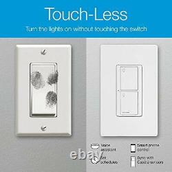 Lutron Caseta Smart Switch Starter Kit Compatible with Alexa Apple HomeKit