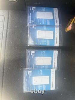 Lutron Caséta Wireless 120V Outdoor Smart Dimmer White (PD-5ANS-WH-R) 4 Pack