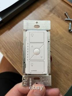 Lutron Caseta Wireless Dimmer Wall Switch ELV+ White (PD-5NE-WH)