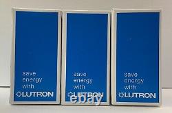 Lutron Caseta Wireless Diva Smart Dimmer DVRF-6LS-WH-9 Lot Of 3