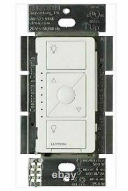 Lutron Caseta Wireless Electronic Low Voltage In-Wall Dimmer PD-5NE-WH