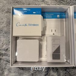 Lutron Caseta Wireless Lamp Dimmer Kit with Smart Bridge and Remotes P-BDG-PKG2P