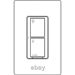 Lutron Caseta Wireless Lighting / Fan Light Switch RF On/Off White PD-5WS-DV-WH