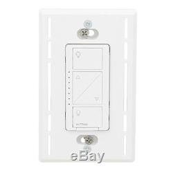 Lutron Caseta Wireless Smart Light Lighting Control Wall Dimmer Switch Plate Kit