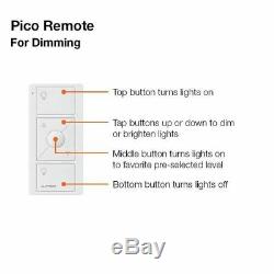 Lutron Caseta Wireless Smart Lighting 2 Dimmer Switch Starter Kit, P-BDG-PKG2W-A