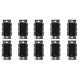 Lutron Caseta Wireless Smart Lighting Dimmer Switch (10 Pack) (black)