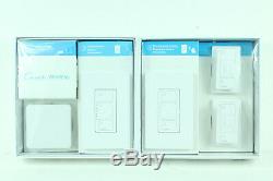 Lutron Caseta Wireless Smart Lighting Dimmer Switch (2 count) Starter Kit Alexa