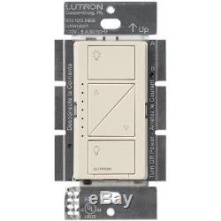 Lutron Caseta Wireless Smart Lighting Dimmer Switch (4 pack) (Light Almond)