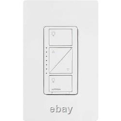 Lutron Caseta Wireless Smart Lighting Dimmer Switch PD-6WCL-WH-3-A