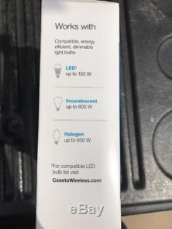 Lutron Caseta Wireless Smart Lighting Dimmer Switch Starter Kit, P-BDGPRO-PKG1W