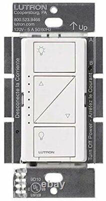 Lutron Caseta Wireless Smart Lighting Dimmer Switch with Decorator Wallplate