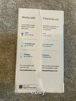 Lutron Caseta Wireless Smart Lighting In-Wall Dimmer Kit, P-BDG-PKG2W HomeKit