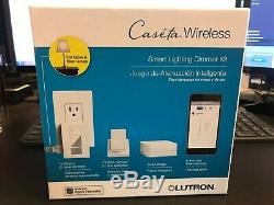 Lutron Caseta Wireless Smart Lighting Kit with Plug-in Dimmers & Pico Remotes NEW